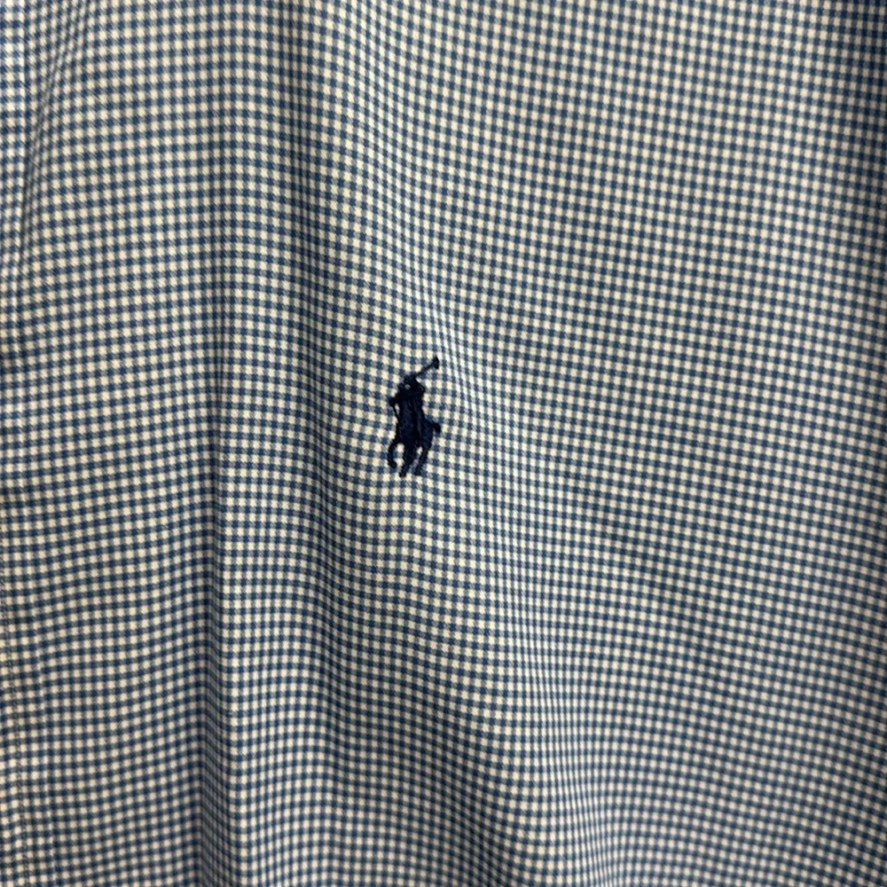 Polo by Ralph Lauren Lowell Sport XL Long Sleeve Button Down‎ Blue Check Shirt